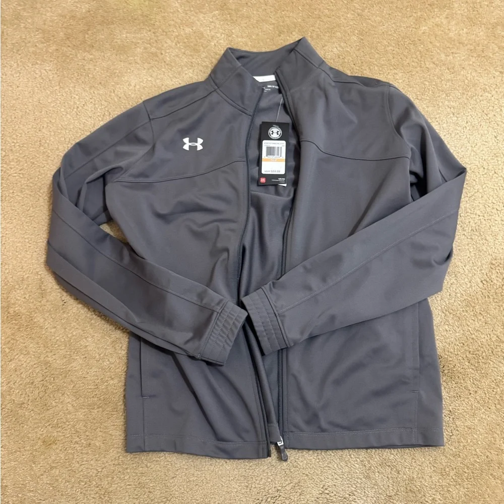 New Under Armour graphite futbolista jacket - Picture 1 of 5